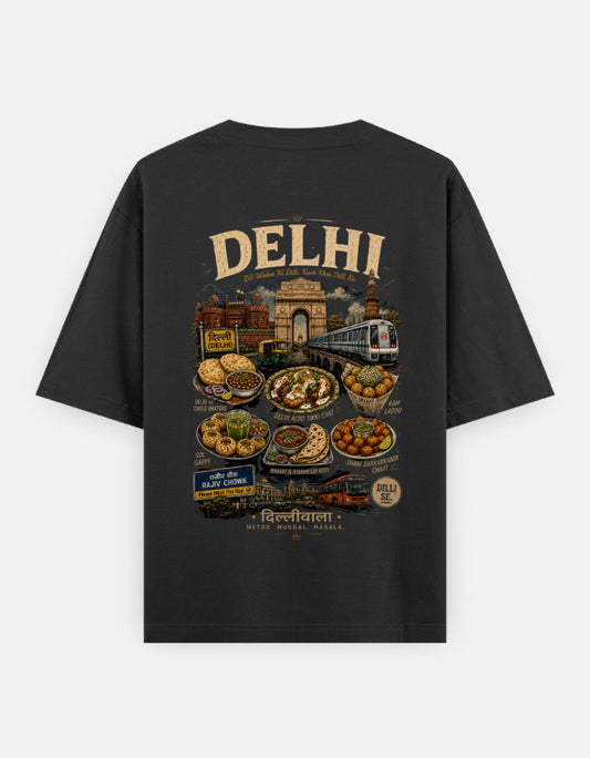 The Unserious Unisex Oversized Tee - Delhi Se