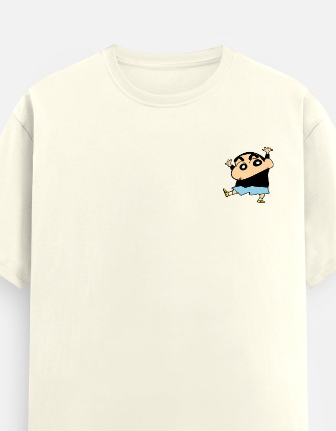 TUS Unisex Regular Tee - Shinchan Inspired Pocket Tee Edition
