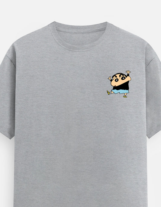 TUS Unisex Regular Tee - Shinchan Inspired Pocket Tee Edition