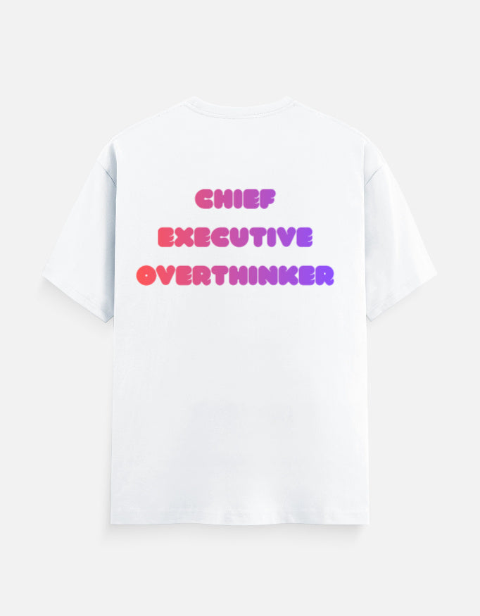 TUS Unisex Regular Tees - Chief Executive Overthinker
