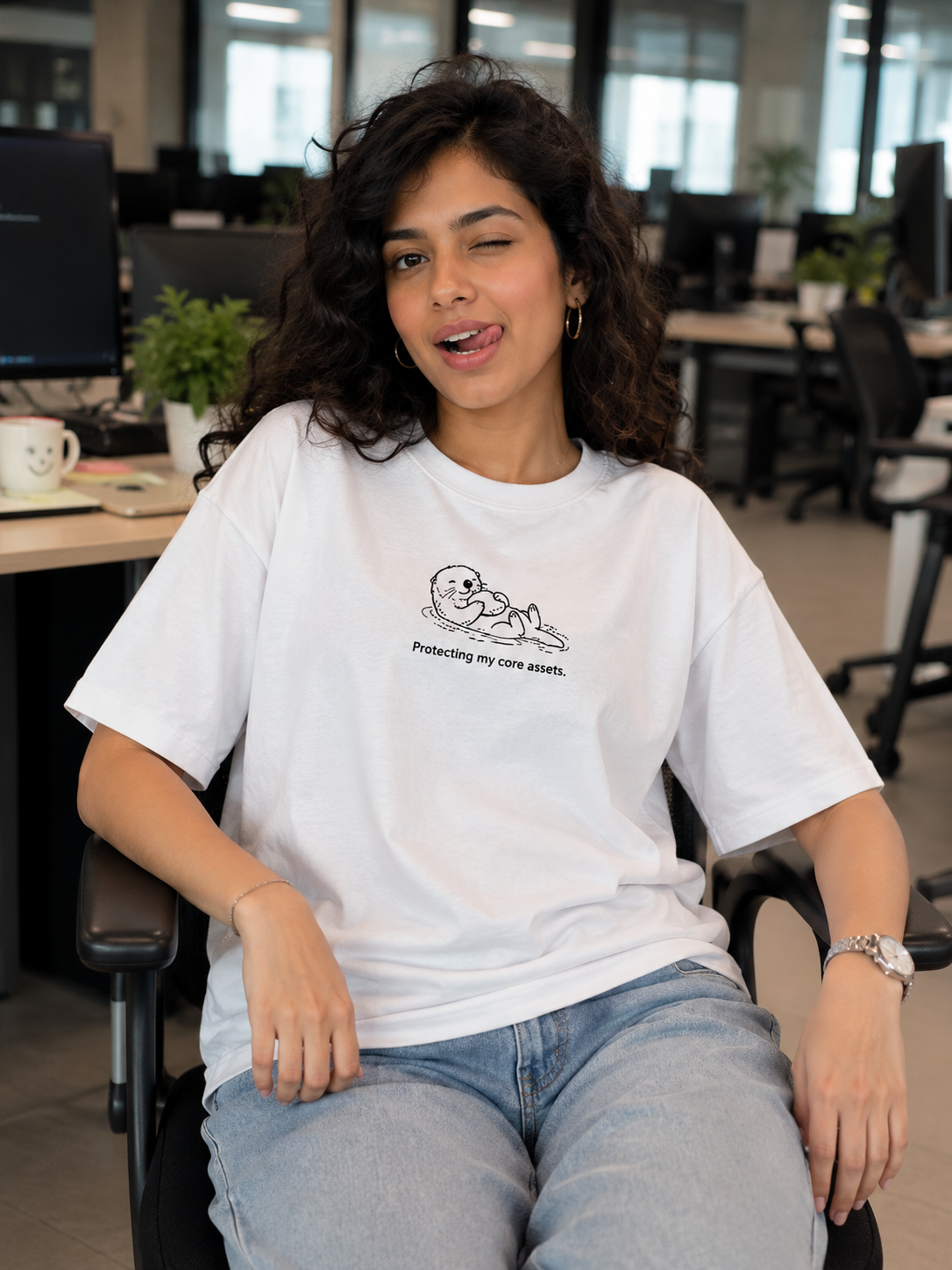 TUS Unisex Regular Tee - Protecting my core assets