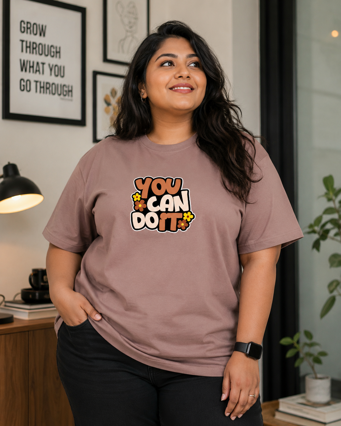 TUS Regular Unisex Tee - You Can Do It Motivation Edition