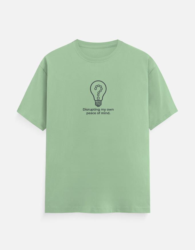 TUS Unisex Regular Tee - Disrupting My Own Peace of Mind