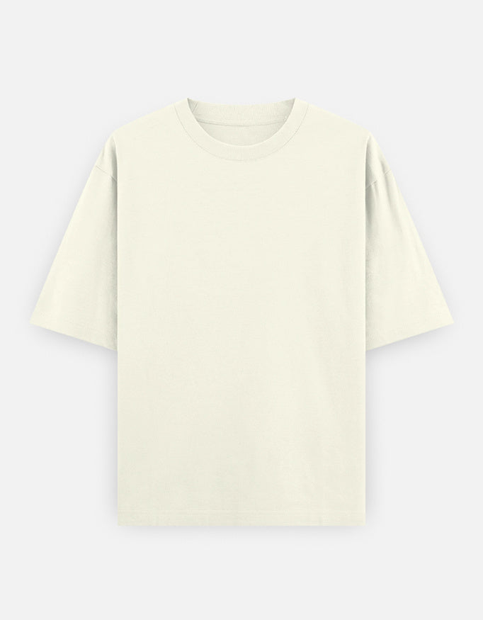 TUS Oversized Unisex Couple/BFF Tee - Peace over chaos | Anchor to my Thoughts (2 Tees)