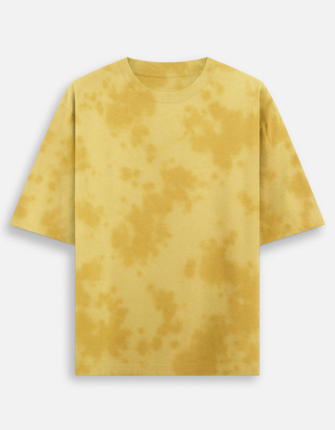 The Unserious Oversized Unisex Tee- Midnight Storm Tie Dye Tee