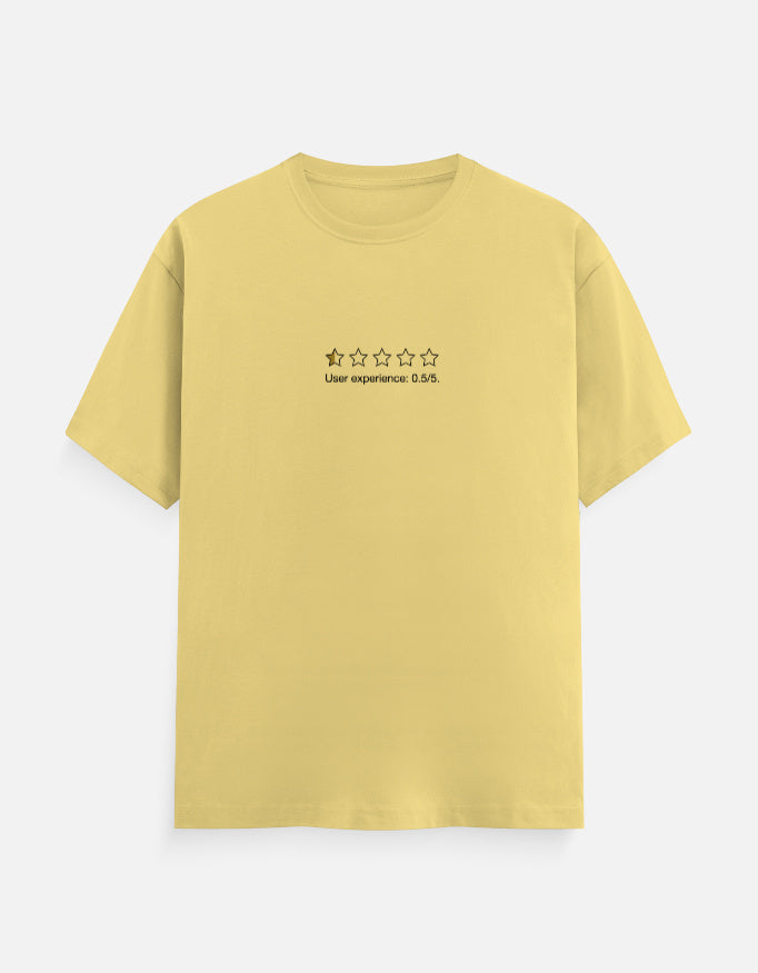 TUS Unisex Regular Tee - User Experience 0.5/5