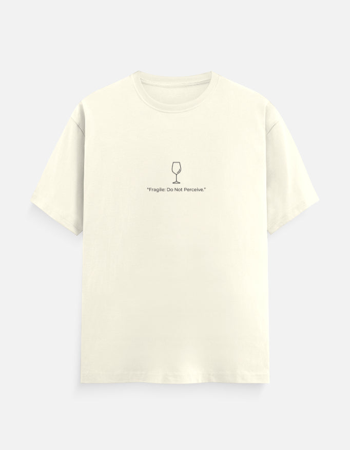 TUS Unisex Regular Tee - Fragile Do Not perceive